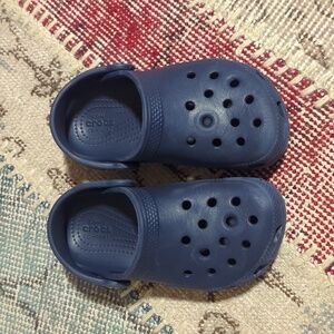 Crocs Navy Blue size 10 toddler